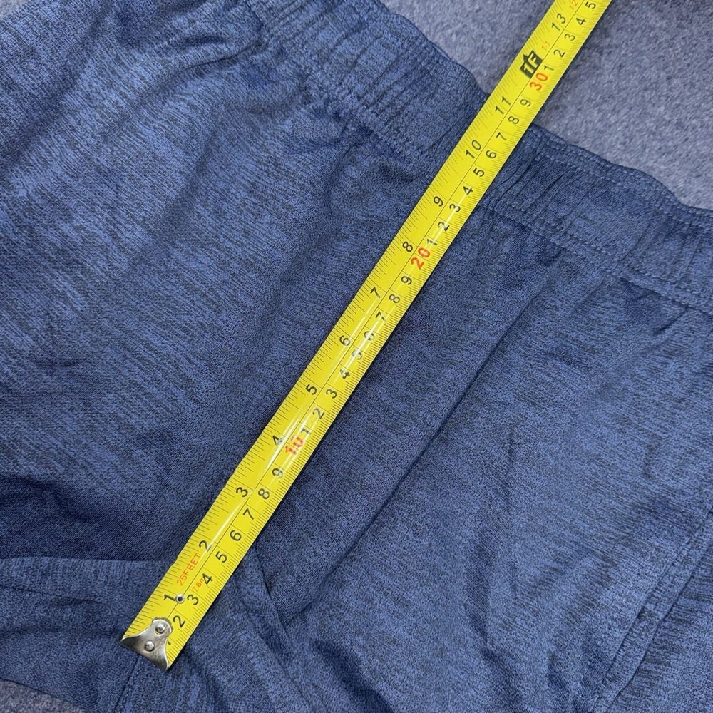 Mitre Mens Small Athletic Shorts BlueRunning Soccer Gym Workout Elastic Waist - Picture 7 of 9